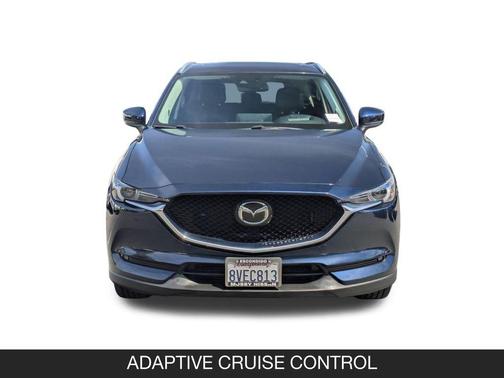 Deep Crystal Blue Mica 2021 Mazda CX-5 Grand Touring Reserve