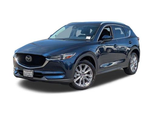 Deep Crystal Blue Mica 2021 Mazda CX-5 Grand Touring Reserve