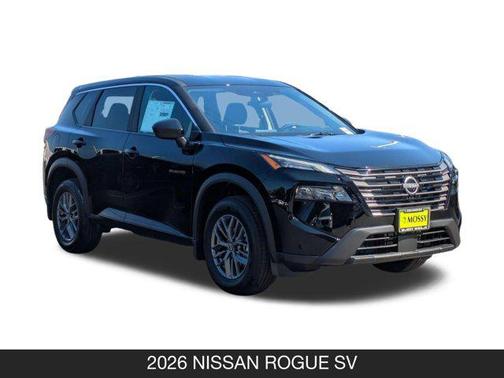 Super Black 2026 Nissan Rogue SV