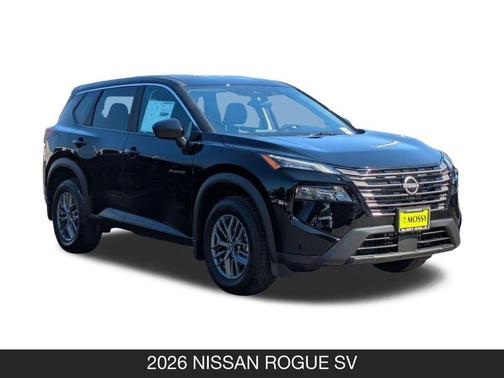 Super Black 2026 Nissan Rogue SV