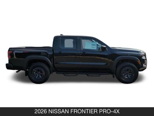 Super Black 2026 Nissan Frontier PRO-4X