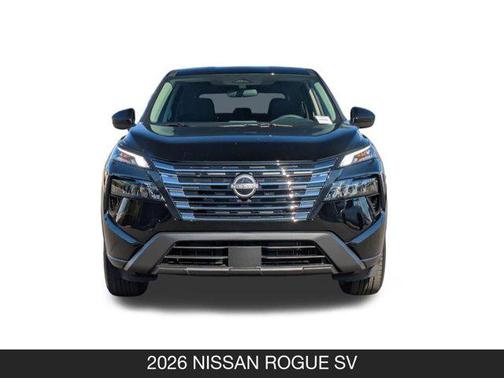 Super Black 2026 Nissan Rogue SV