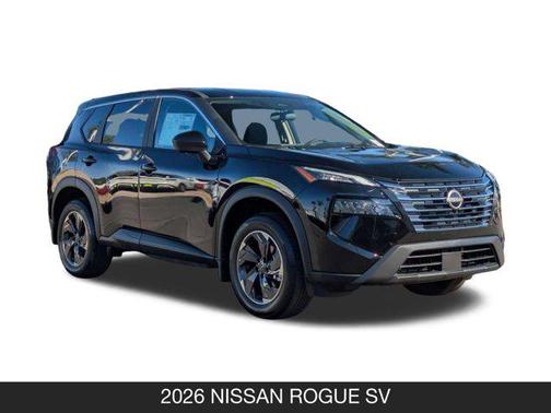 Super Black 2026 Nissan Rogue SV