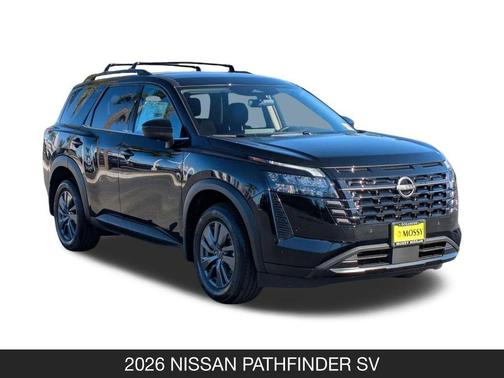 Super Black 2026 Nissan Pathfinder SV