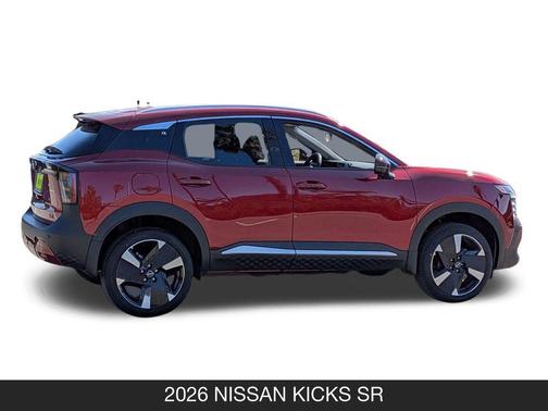 Scarlet Ember Tintcoat 2026 Nissan Kicks SR