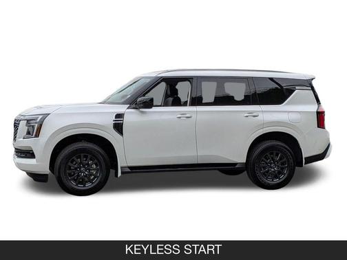 Aspen White Tricoat 2026 Nissan Armada SV