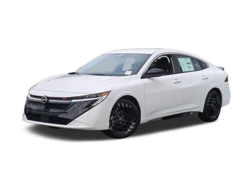 Aspen White Tricoat 2026 Nissan Sentra SR