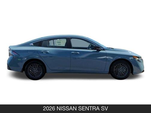 Atlantic Gray Metallic 2026 Nissan Sentra SV