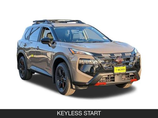Baja Storm Metallic 2026 Nissan Rogue Rock Creek