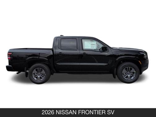 Super Black 2026 Nissan Frontier SV