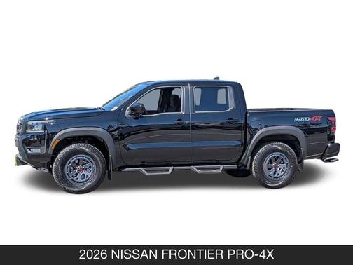Super Black 2026 Nissan Frontier PRO-4X