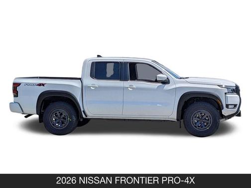 Glacier White 2026 Nissan Frontier PRO-4X