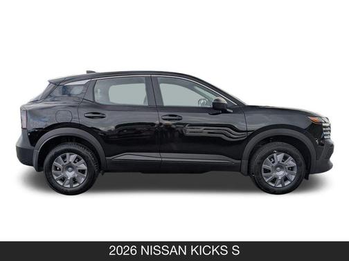 Super Black 2026 Nissan Kicks S