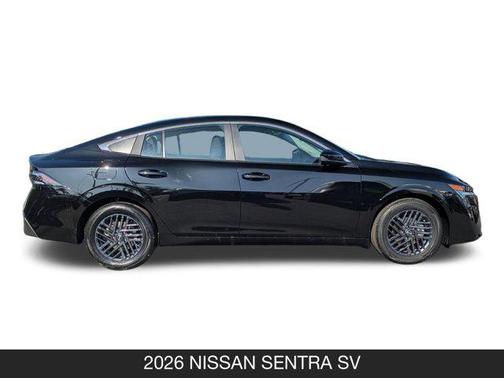 Super Black 2026 Nissan Sentra SV