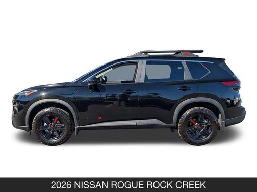 Super Black 2026 Nissan Rogue Rock Creek