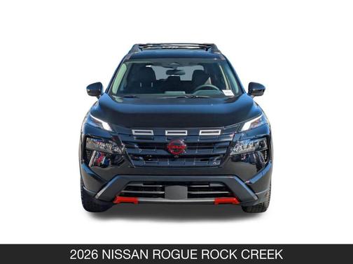 Super Black 2026 Nissan Rogue Rock Creek