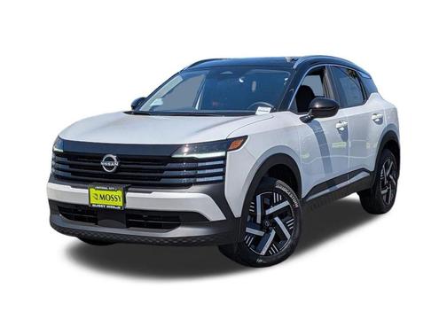 Aspen White/Super Black 2026 Nissan Kicks SV