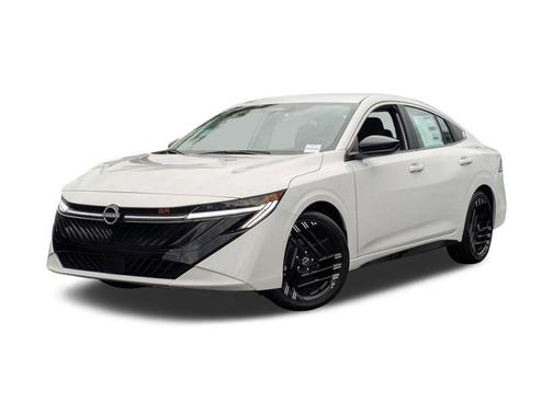 Aspen White Tricoat 2026 Nissan Sentra SR