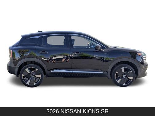 Super Black 2026 Nissan Kicks SR