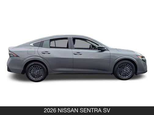 Gun Metallic 2026 Nissan Sentra SV