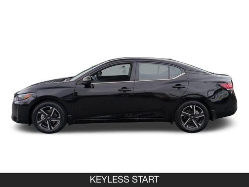 Super Black 2025 Nissan Sentra SV