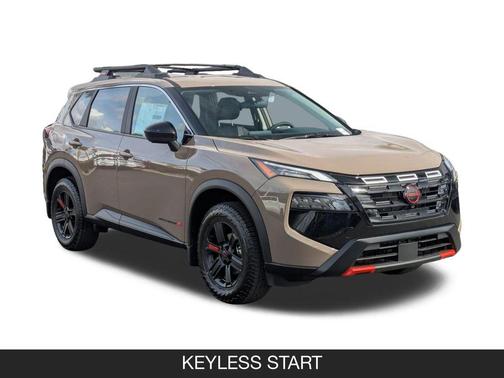 Baja Storm Metallic 2026 Nissan Rogue Rock Creek