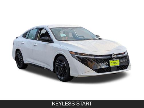 Aspen White Tricoat 2026 Nissan Sentra SR