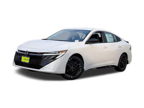 Aspen White Tricoat 2026 Nissan Sentra SR