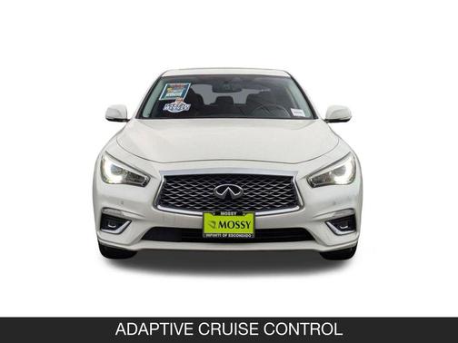 Majestic White 2023 INFINITI Q50 3.0t LUXE