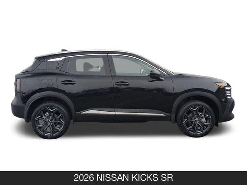 Super Black 2026 Nissan Kicks SR