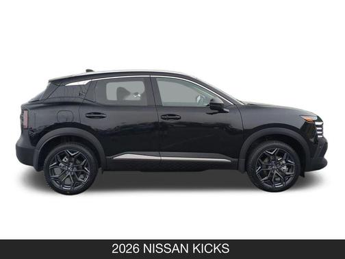 Super Black 2026 Nissan Kicks SR