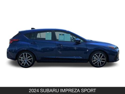 Sapphire Blue Pearl 2024 Subaru Impreza Sport