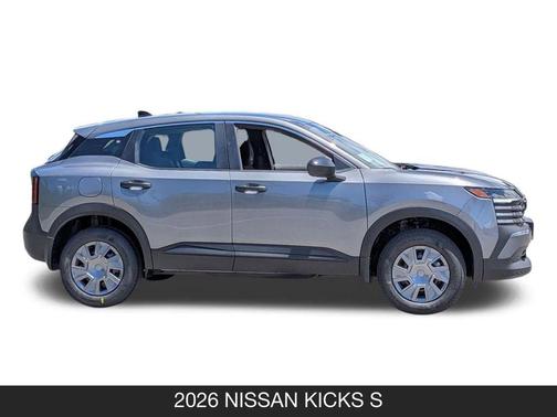 Gun Metallic 2026 Nissan Kicks S