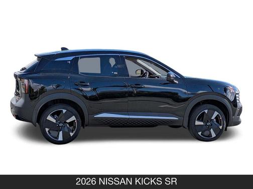 Super Black 2026 Nissan Kicks SR
