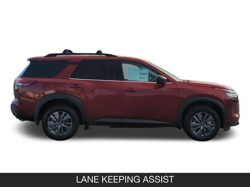 Scarlet Ember Tintcoat 2026 Nissan Pathfinder SV