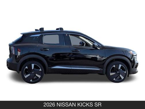 Super Black 2026 Nissan Kicks SR