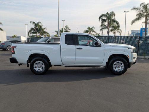 Glacier White 2023 Nissan Frontier S