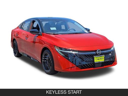 Energetic Ember/Super Blk 2026 Nissan Sentra SR