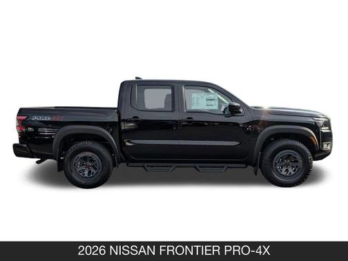 Super Black 2026 Nissan Frontier PRO-4X
