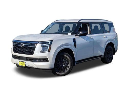 Aspen White Tricoat 2026 Nissan Armada SV