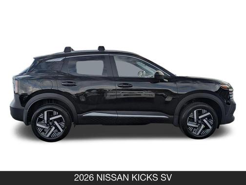 Super Black 2026 Nissan Kicks SV