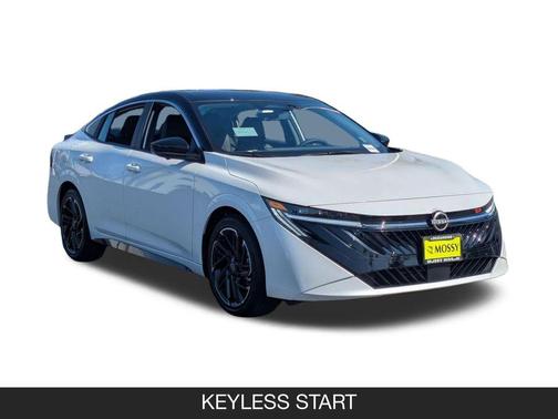 Aspen White/Super Black 2026 Nissan Sentra SR