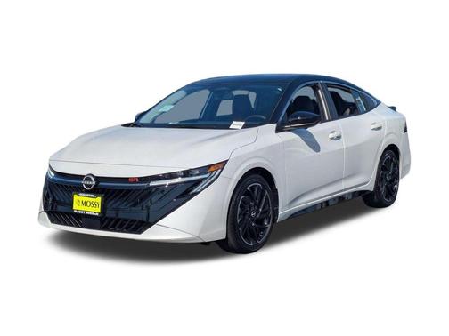 Aspen White/Super Black 2026 Nissan Sentra SR