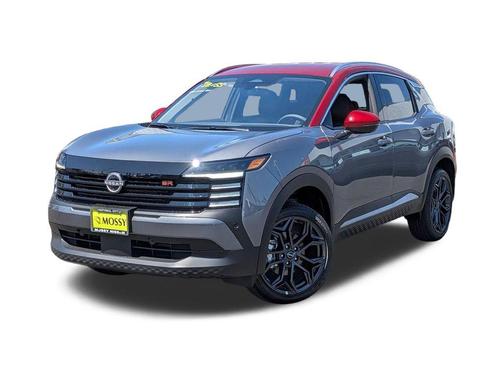 Gun Metallic/Scarlet Ember Tintcoat 2026 Nissan Kicks SR