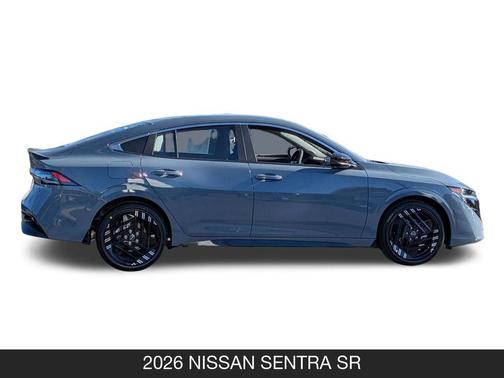 Atlantic Gray Metallic 2026 Nissan Sentra SR
