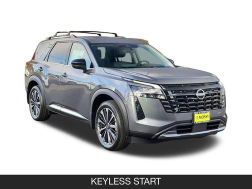 Gun Metallic 2026 Nissan Pathfinder Platinum