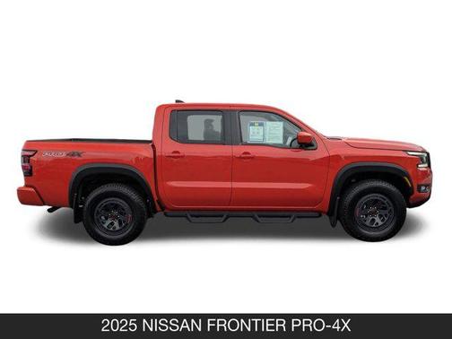 Afterburn Orange 2025 Nissan Frontier PRO-4X