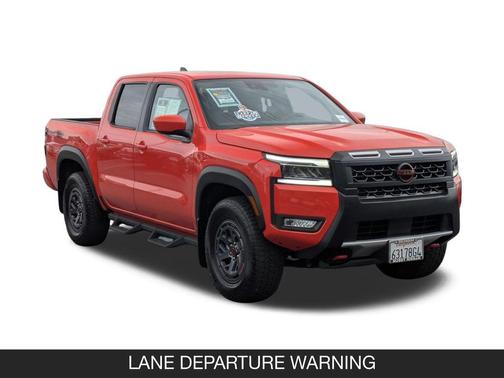Afterburn Orange 2025 Nissan Frontier PRO-4X