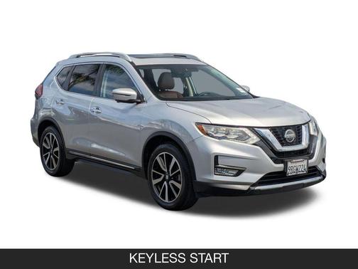 Brilliant Silver Metallic 2019 Nissan Rogue SL