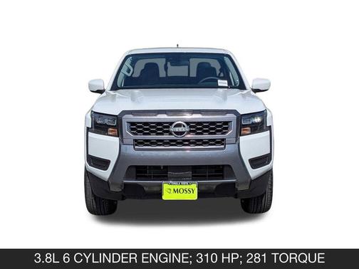 Glacier White 2026 Nissan Frontier SV